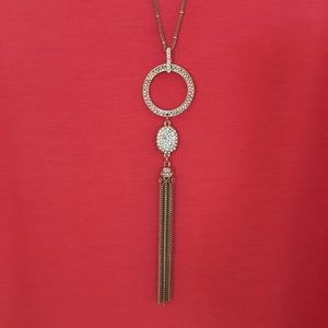 INC Long necklace with tassel